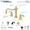 Kingston Brass Heritage 3-Hole 8" Widespread Bathroom Faucet