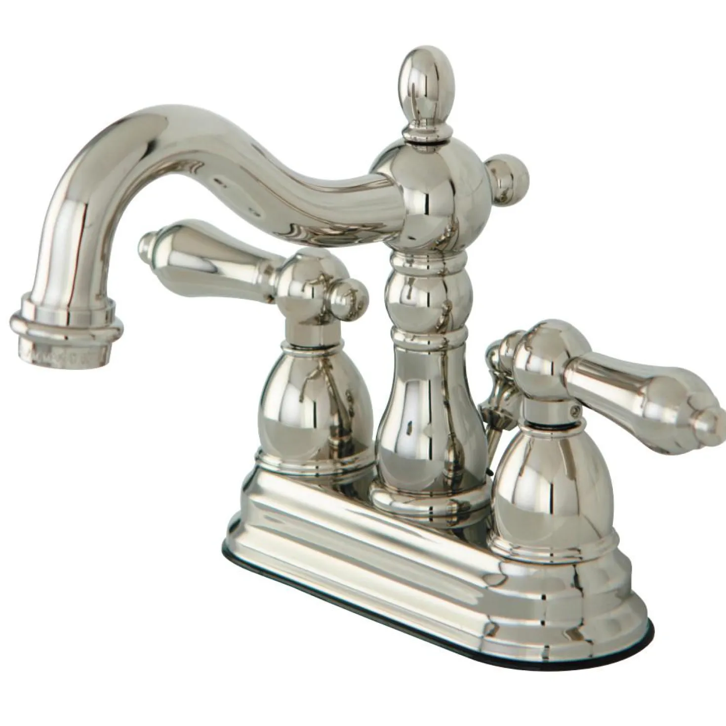 Kingston Brass Heritage 4-Inch Centerset 3-Hole Bathroom Faucet