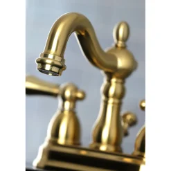 Kingston Brass Heritage 4-Inch Centerset 3-Hole Bathroom Faucet