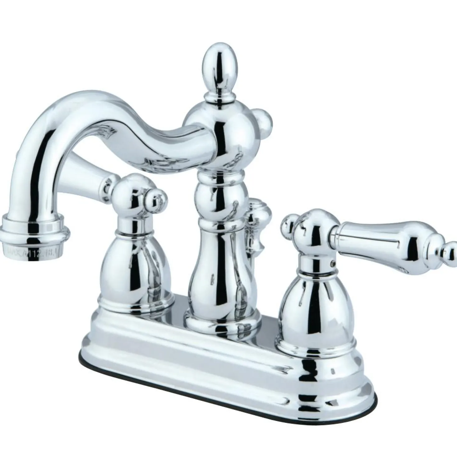Kingston Brass Heritage 4-Inch Centerset 3-Hole Bathroom Faucet