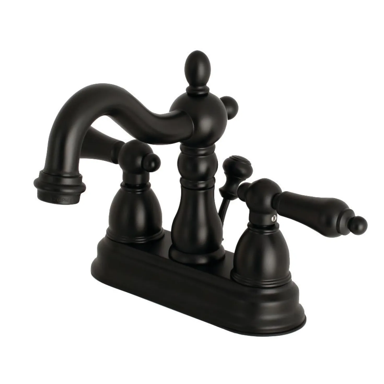 Kingston Brass Heritage 4-Inch Centerset 3-Hole Bathroom Faucet