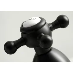 Kingston Brass Heritage 8-Inch Widespread Cross-Handle Bathroom Faucet