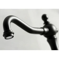 Kingston Brass Heritage 8-Inch Widespread Cross-Handle Bathroom Faucet