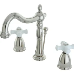 Kingston Brass Heritage 8-Inch Widespread 3-Hole Bathroom Faucet