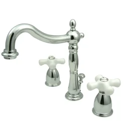 Kingston Brass Heritage 8-Inch Widespread 3-Hole Bathroom Faucet