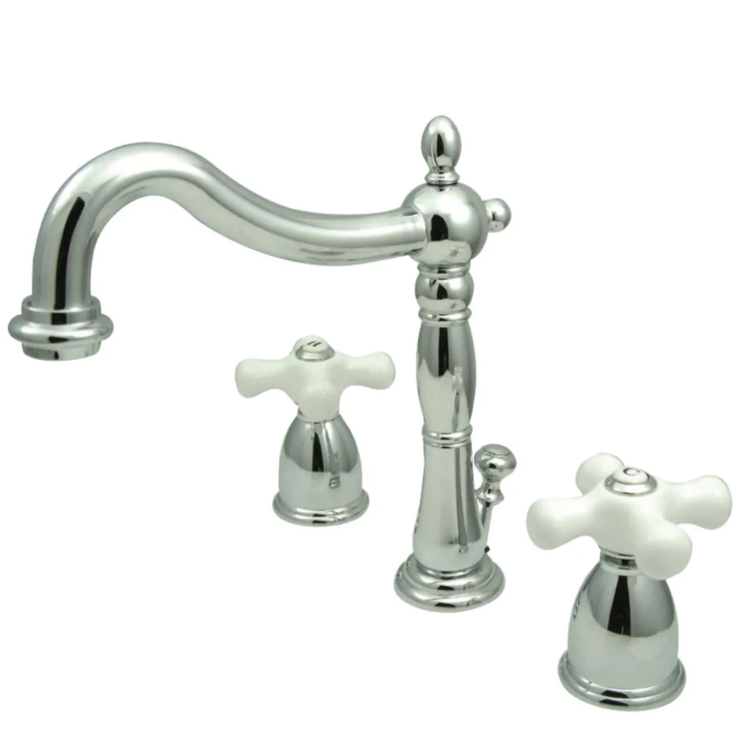 Kingston Brass Heritage 8-Inch Widespread 3-Hole Bathroom Faucet