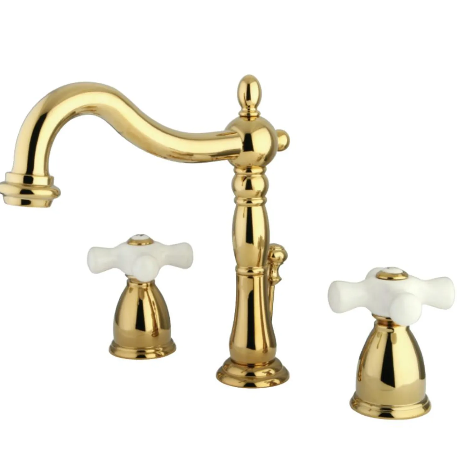 Kingston Brass Heritage 8-Inch Widespread 3-Hole Bathroom Faucet