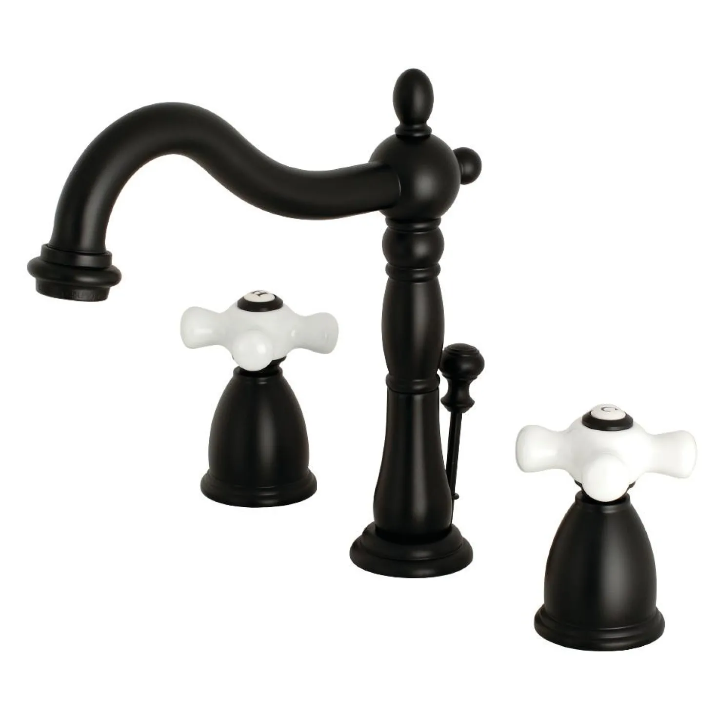 Kingston Brass Heritage 8-Inch Widespread 3-Hole Bathroom Faucet
