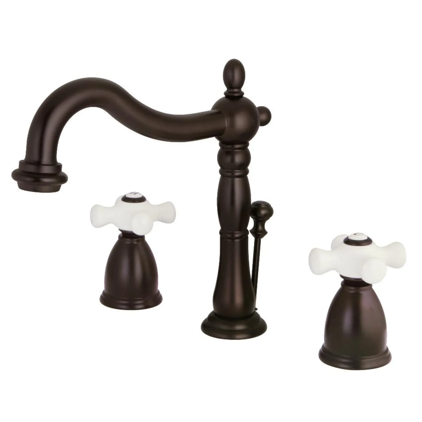 Kingston Brass Heritage 8-Inch Widespread 3-Hole Bathroom Faucet