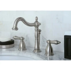 Kingston Brass Heritage 8-Inch Widespread Bathroom Faucet