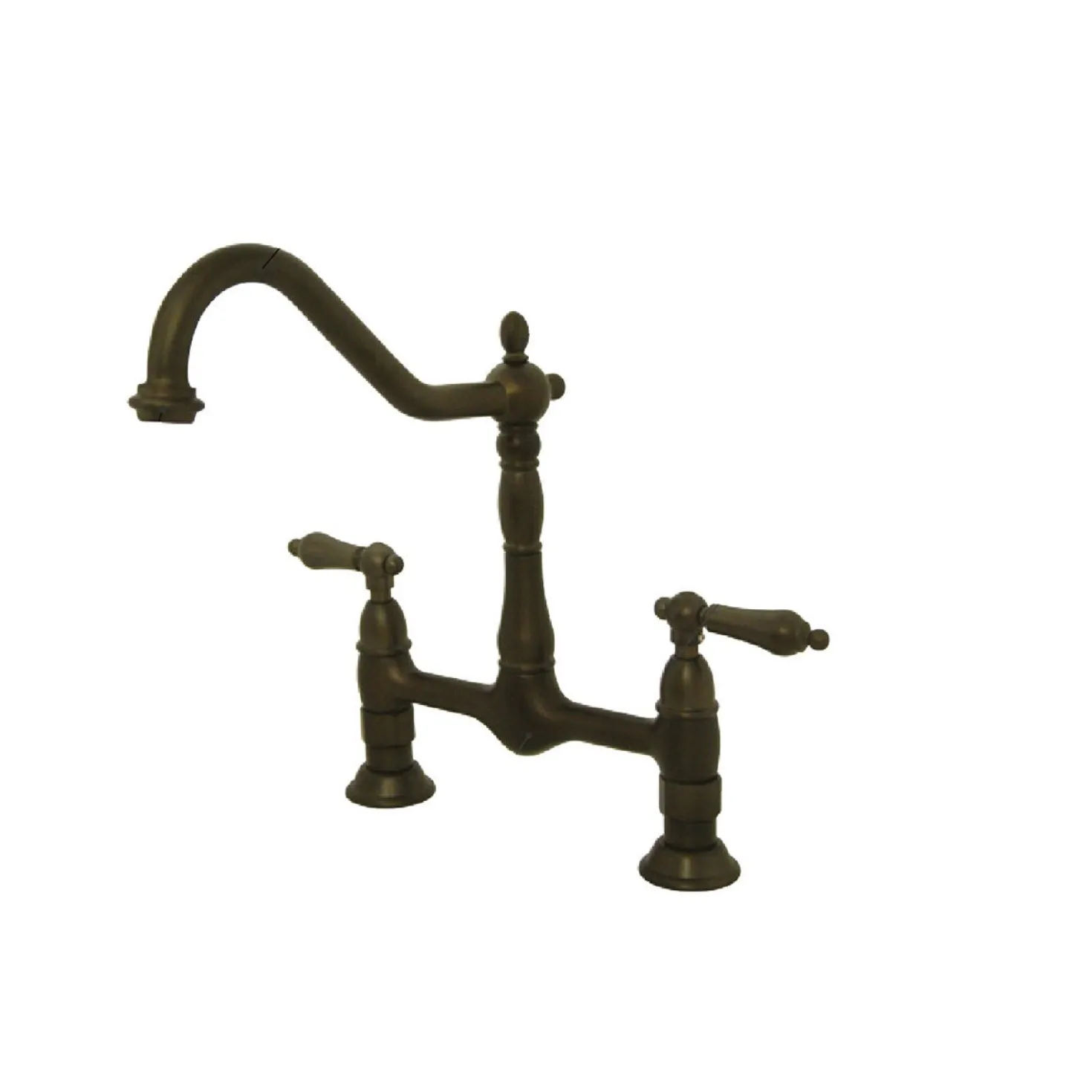 Kingston Brass Heritage Kitchen Bridge Faucet