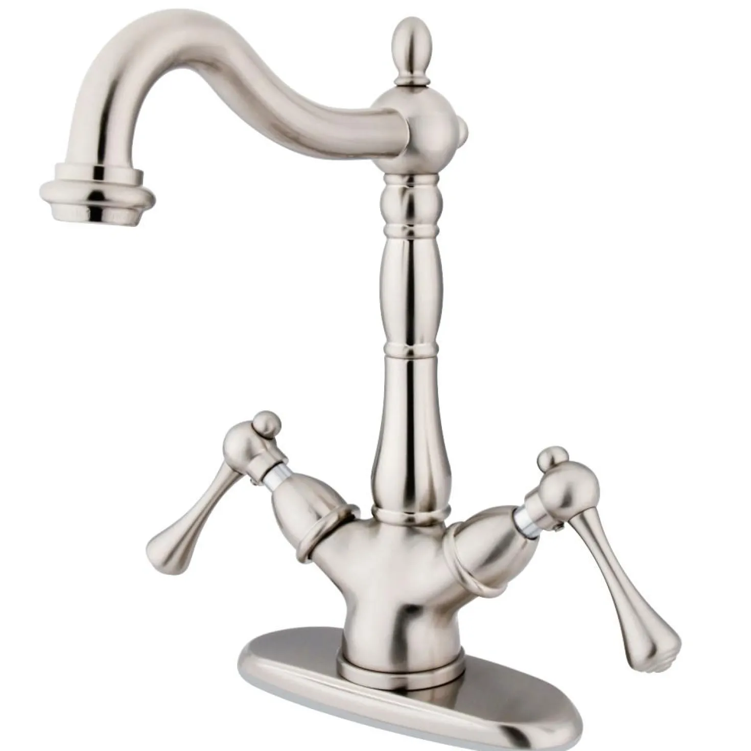 Kingston Brass Heritage Lever-Handle Vessel Sink Faucet
