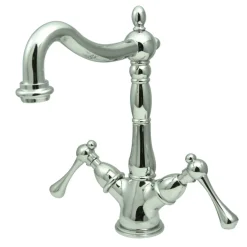 Kingston Brass Heritage Lever-Handle Vessel Sink Faucet