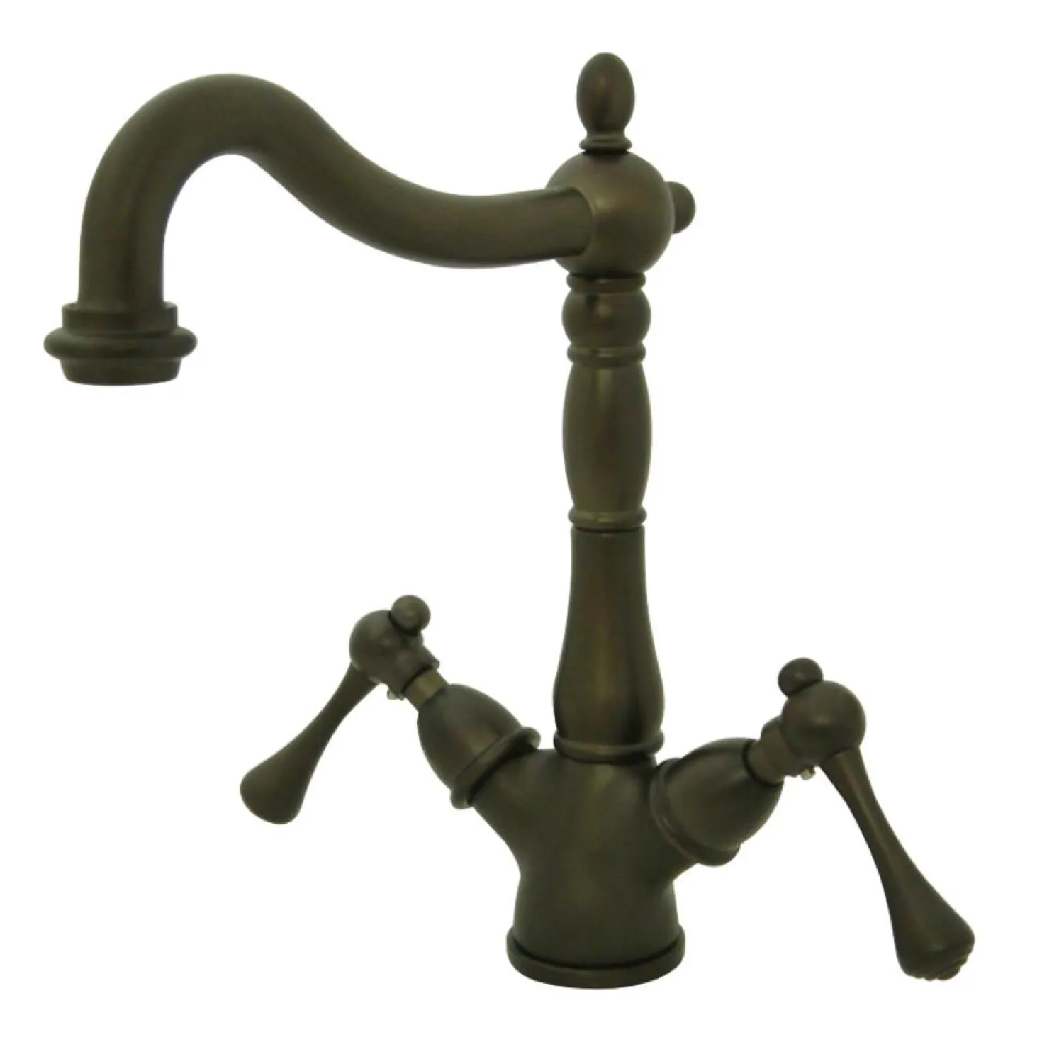 Kingston Brass Heritage Lever-Handle Vessel Sink Faucet