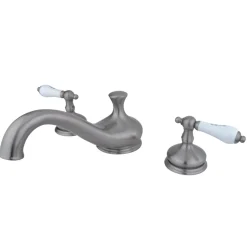 Kingston Brass Heritage Lever-Handle Roman Tub Filler