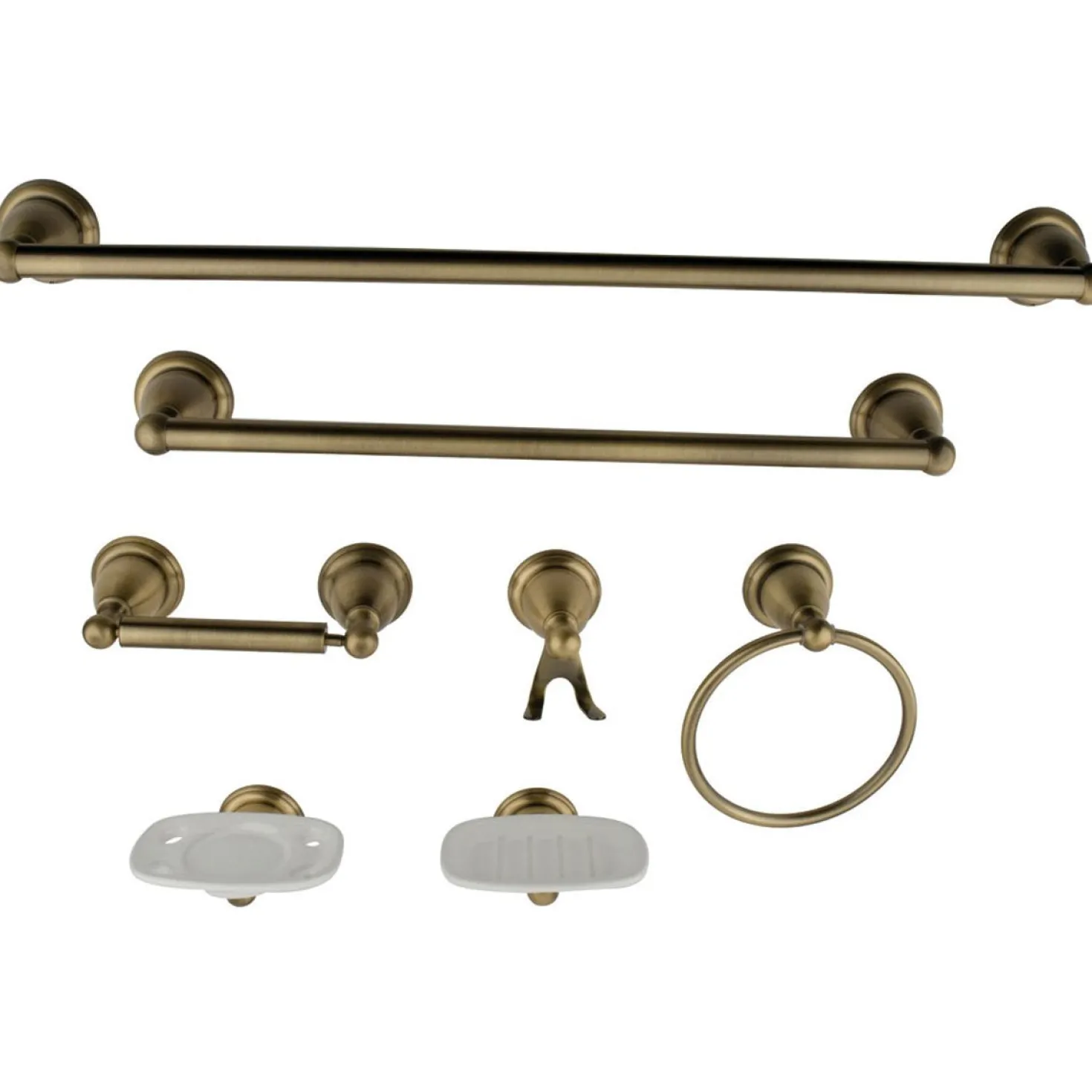 Kingston Brass Heritage 7 Piece Bathroom Accessory Set