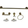Kingston Brass Heritage 6 Piece Bathroom Accessory Set