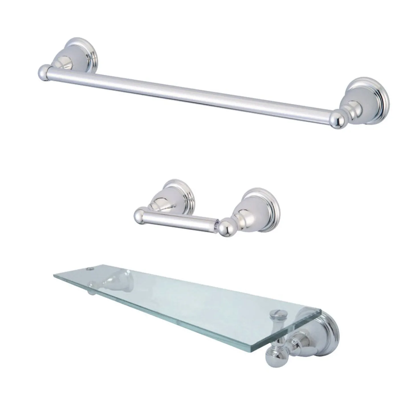 Kingston Brass Heritage 3-Piece 18" Bathroom Accessory Set