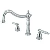 Kingston Brass Heritage Three-Hole Roman Tub Filler