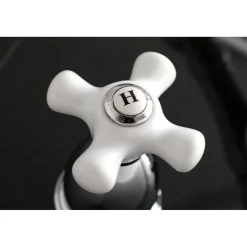 Kingston Brass Heritage Two Handles Wall Mount Tub Filler