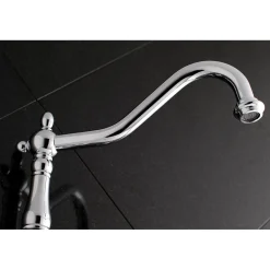 Kingston Brass Heritage Two Handles Wall Mount Tub Filler