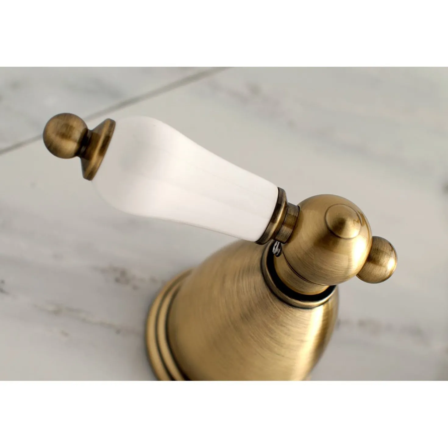 Kingston Brass Heritage Two-Handle Wall Mount Tub Filler