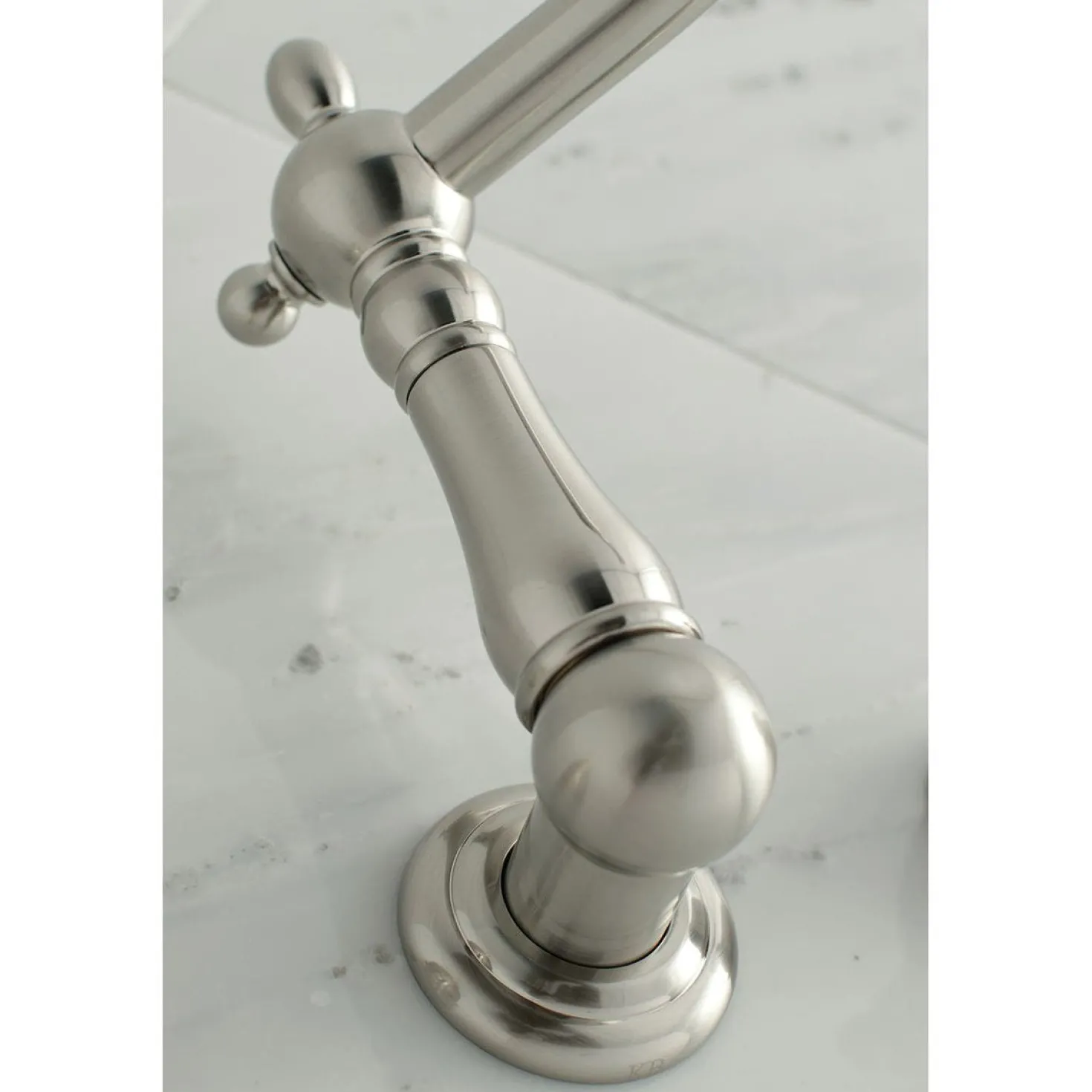 Kingston Brass Heritage Two-Handle Wall Mount Tub Filler