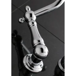 Kingston Brass Heritage Two-Handle Wall Mount Tub Filler