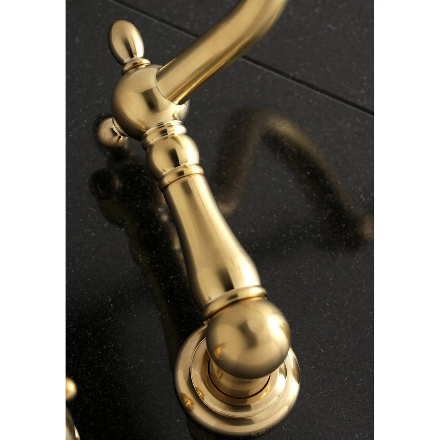 Kingston Brass Heritage Two-Handle Wall Mount Tub Filler