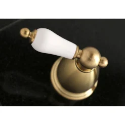 Kingston Brass Heritage Two-Handle Wall Mount Tub Filler