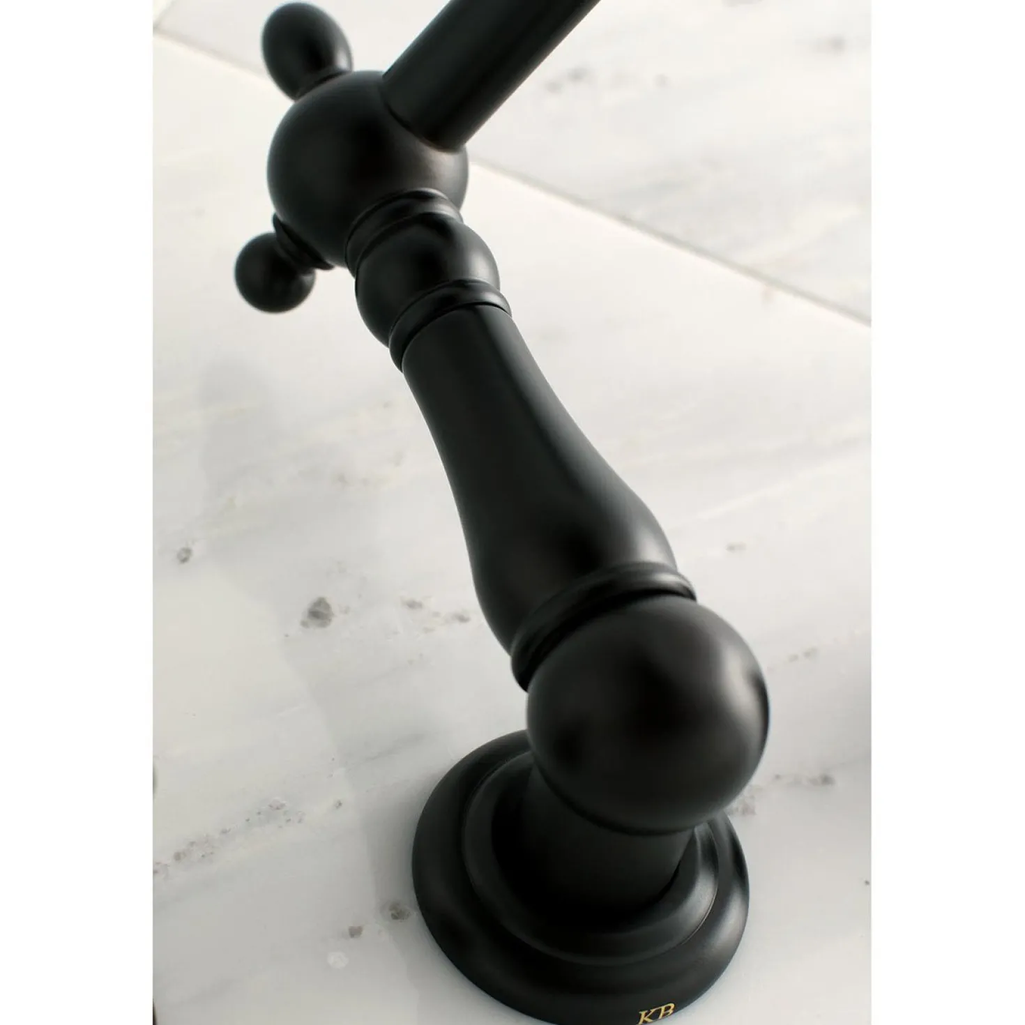 Kingston Brass Heritage Two-Handle Wall Mount Tub Filler