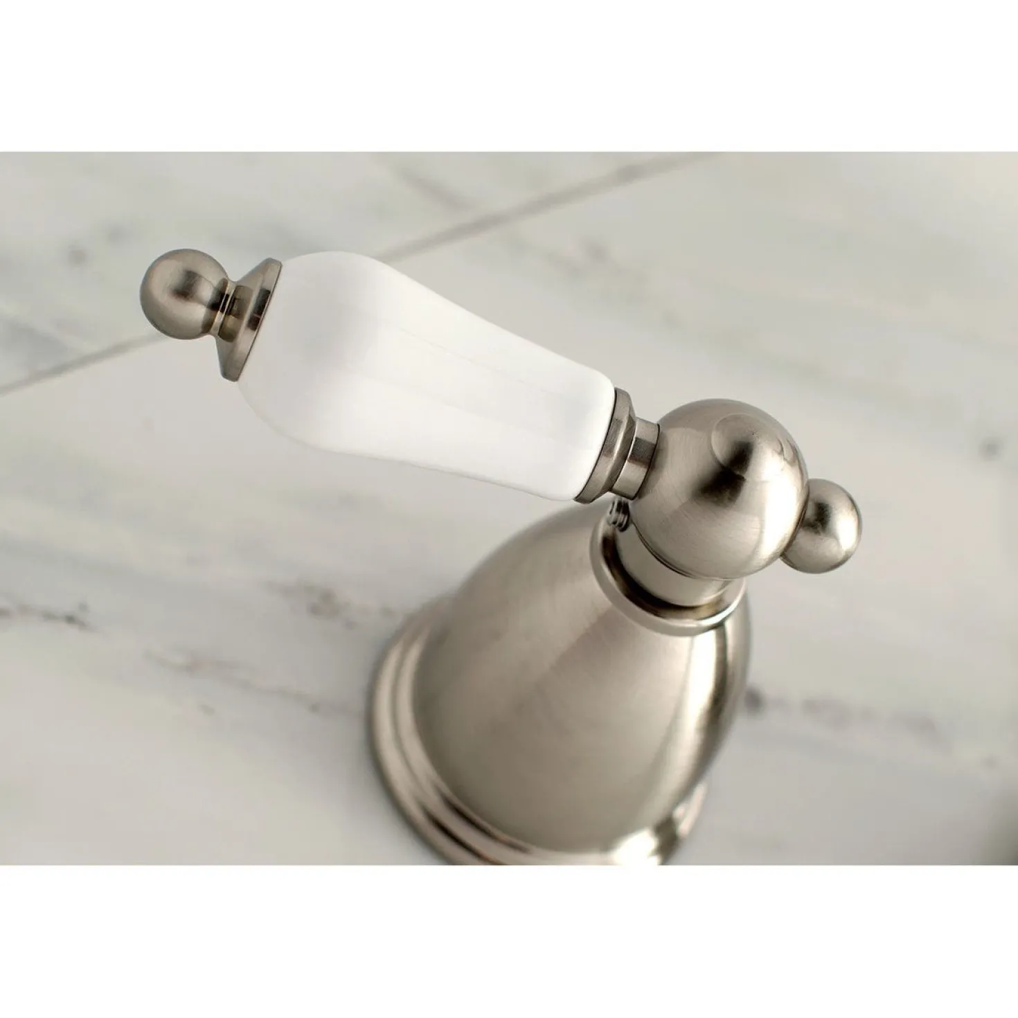 Kingston Brass Heritage Two-Handle Wall Mount Tub Filler