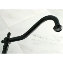 Kingston Brass Heritage Two-Handle Wall Mount Tub Filler