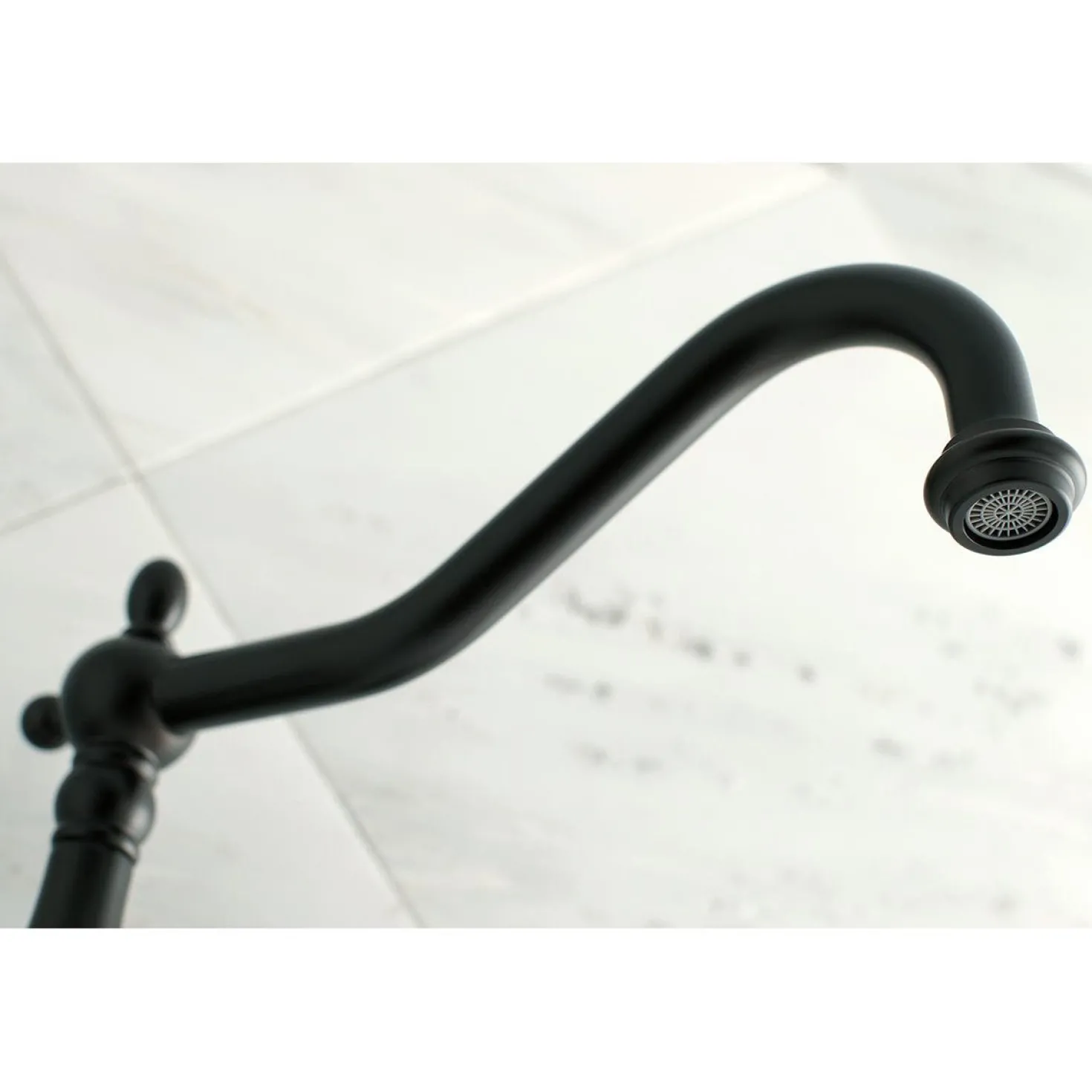 Kingston Brass Heritage Two-Handle Wall Mount Tub Filler