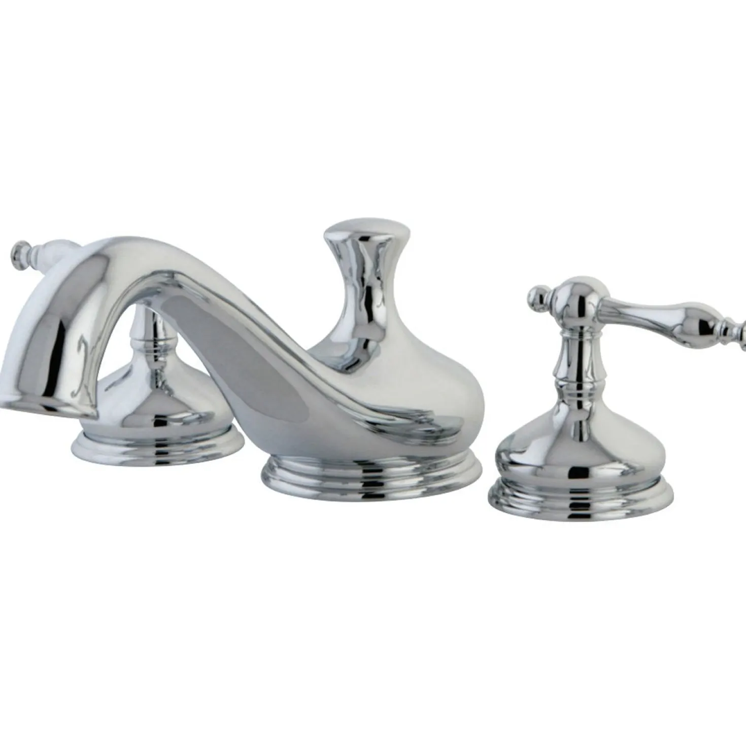 Kingston Brass Heritage Two Handles Roman Tub Filler