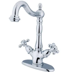Kingston Brass Heritage Vessel Sink 2-Handle Faucet