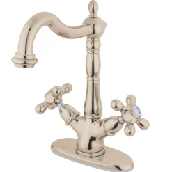 Kingston Brass Heritage Vessel Sink 2-Handle Faucet