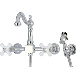 Kingston Brass Heritage Wall Mount 8