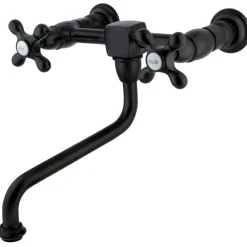 Kingston Brass Heritage Wall Mount Kitchen Faucet