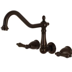 Kingston Brass Heritage Wall Mount Tub Filler