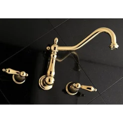 Kingston Brass Heritage Wall Mount Tub Filler