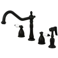 Kingston Brass Heritage Widespread 4-Hole Kitchen Faucet
