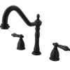 Kingston Brass Heritage Widespread 3-Hole Kitchen Faucet