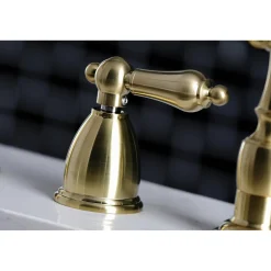 Kingston Brass Heritage Widespread Kitchen Faucet