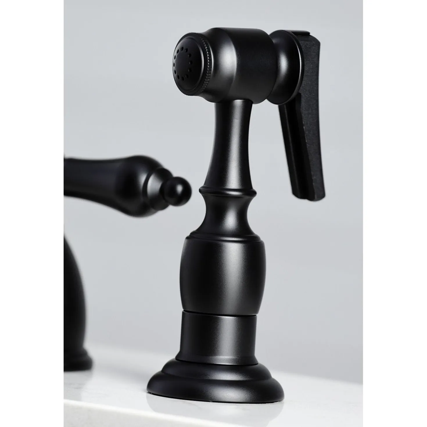 Kingston Brass Heritage Widespread Kitchen Faucet