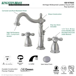 Kingston Brass Heritage 8
