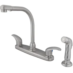 Kingston Brass 4-Hole 8" Centerset Kitchen Faucet
