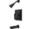 Kingston Brass 3-Hole Tub and Shower Faucet