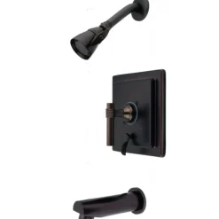 Kingston Brass 3-Hole Tub and Shower Faucet