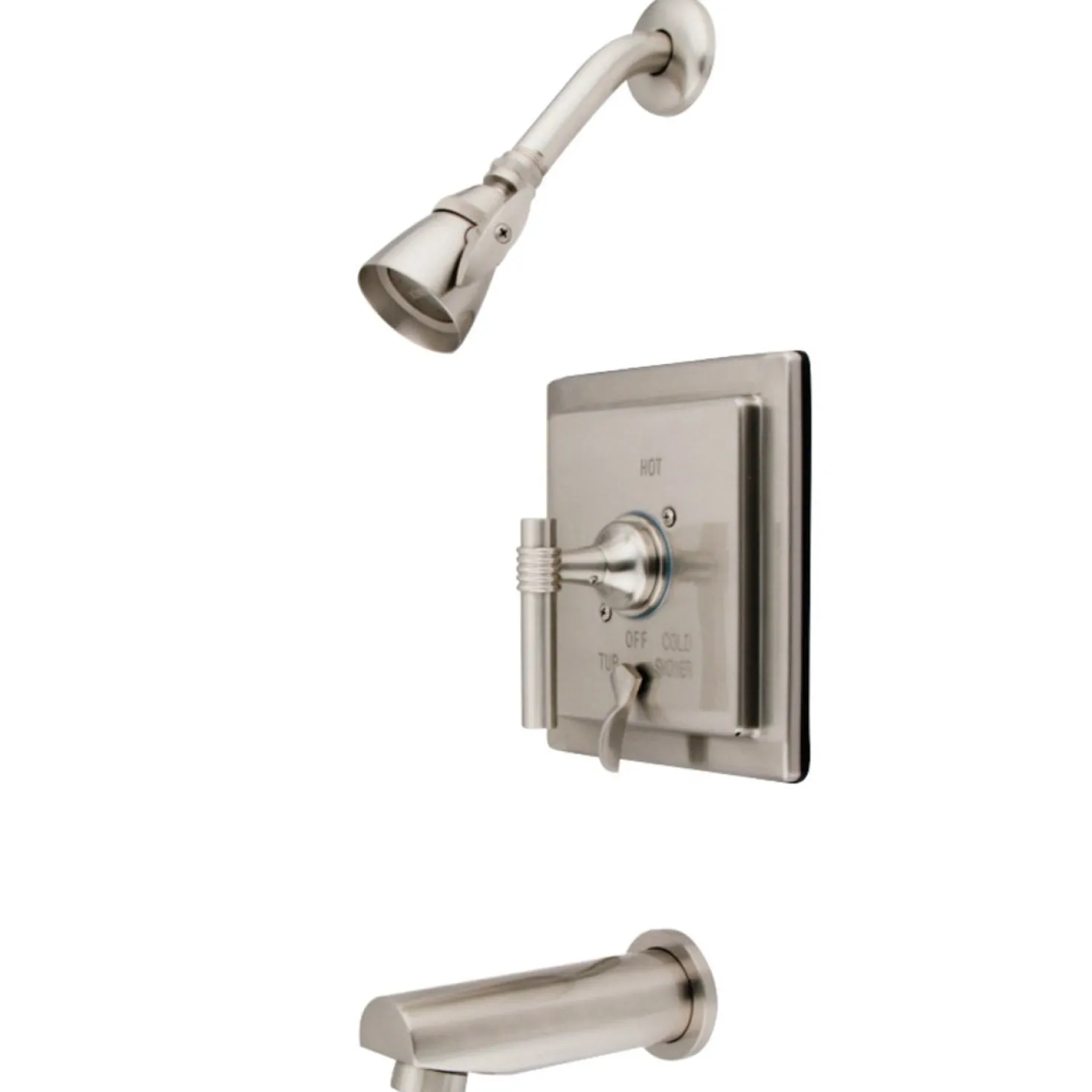 Kingston Brass 3-Hole Tub and Shower Faucet